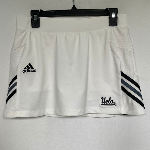 adidas Pants - UCLA Bruins Adidas Climalite White Team Issue Tennis Skort Skirt Women's SMALL